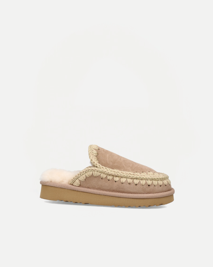 ESKIMO SLIPPER SUEDE | Camel