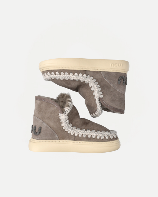 ESKIMO SNEAKER BOLD GLITTER LOGO  | New Grey