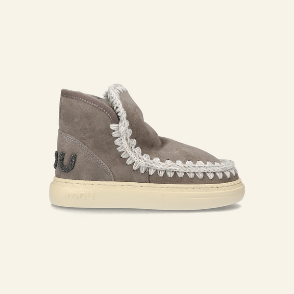 ESKIMO SNEAKER BOLD GLITTER LOGO  | New Grey