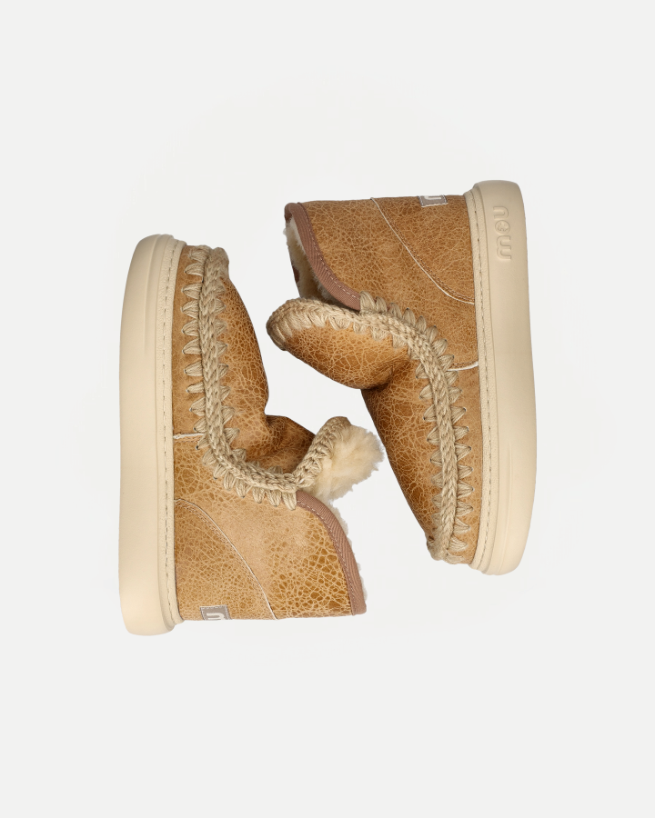 ESKIMO SNEAKER BOLD  | Crackled Old Beige