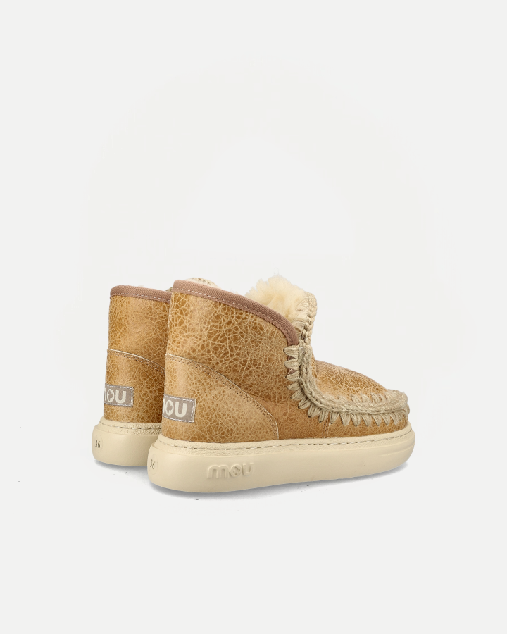 ESKIMO SNEAKER BOLD  | Crackled Old Beige