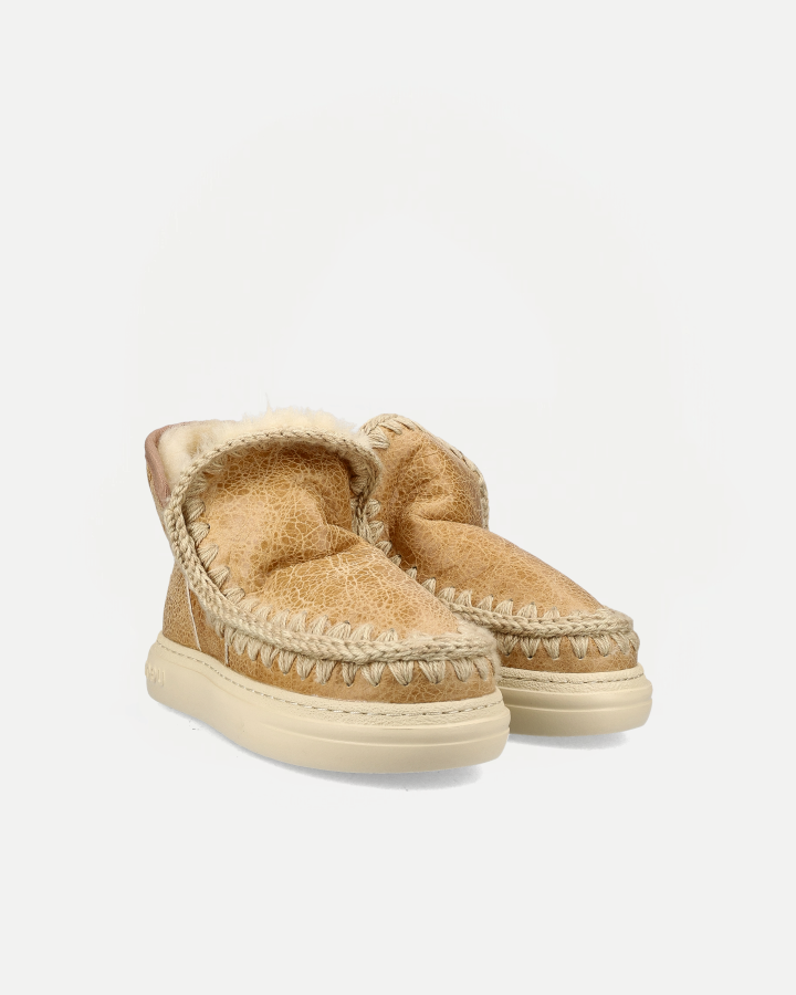 ESKIMO SNEAKER BOLD  | Crackled Old Beige