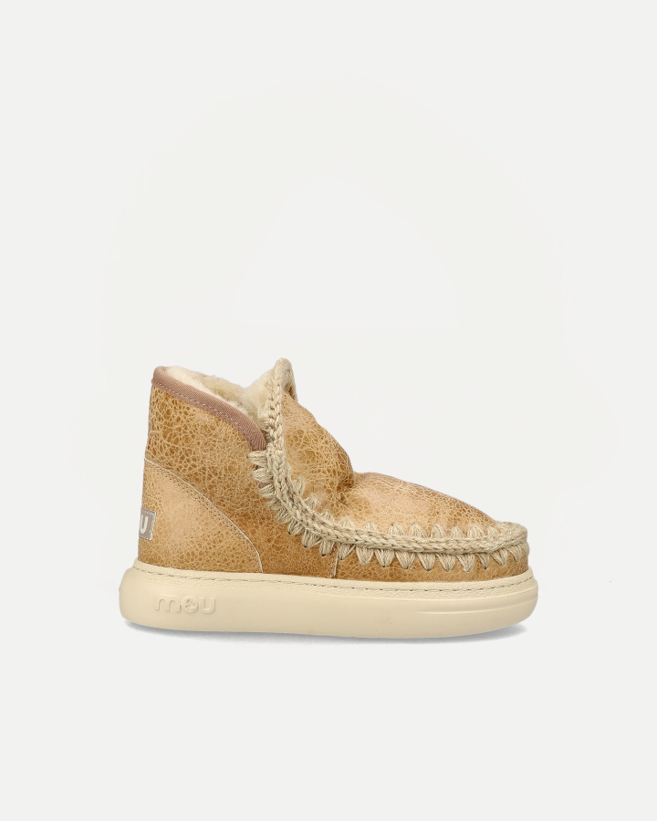 ESKIMO SNEAKER BOLD  | Crackled Old Beige