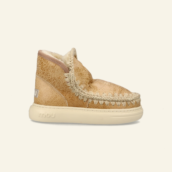 ESKIMO SNEAKER BOLD  | Crackled Old Beige