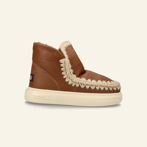 ESKIMO SNEAKER BOLD | Nubuck Cognac