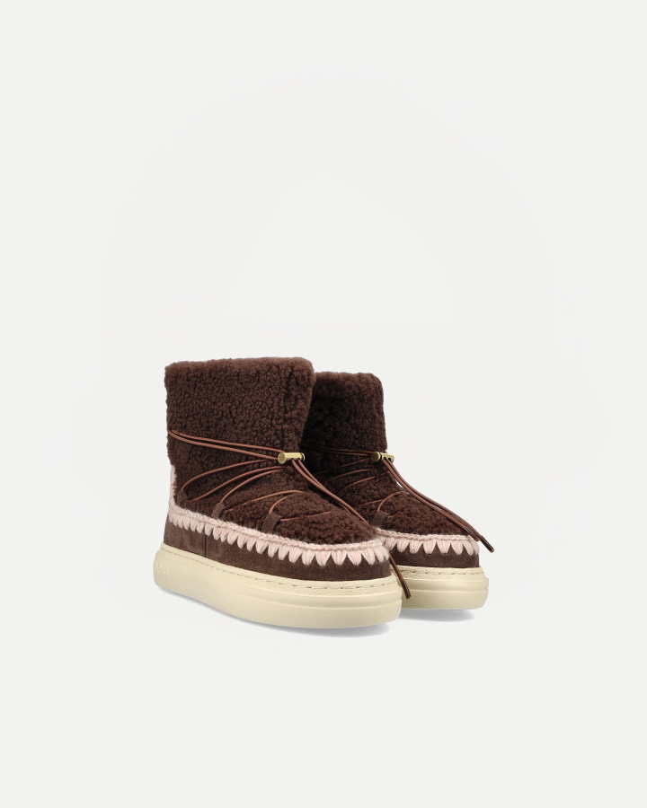 ESKIMO SNEAKER BOLD SCOUB LACE | Mocha