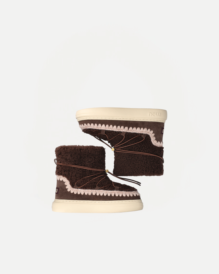 ESKIMO SNEAKER BOLD SCOUB LACE | Mocha
