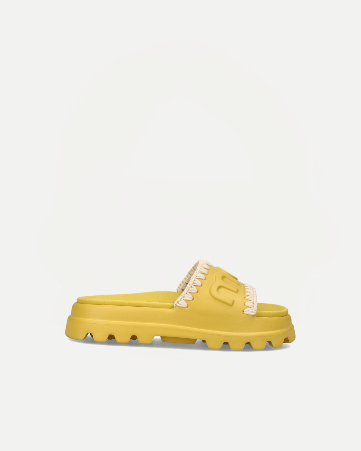 EVA ONE-PIECE SLIDE | Curcuma