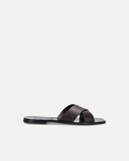FAYE | Calf Leather Moka