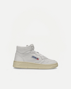 MID SNEAKER 80's GG04 |  Goat White