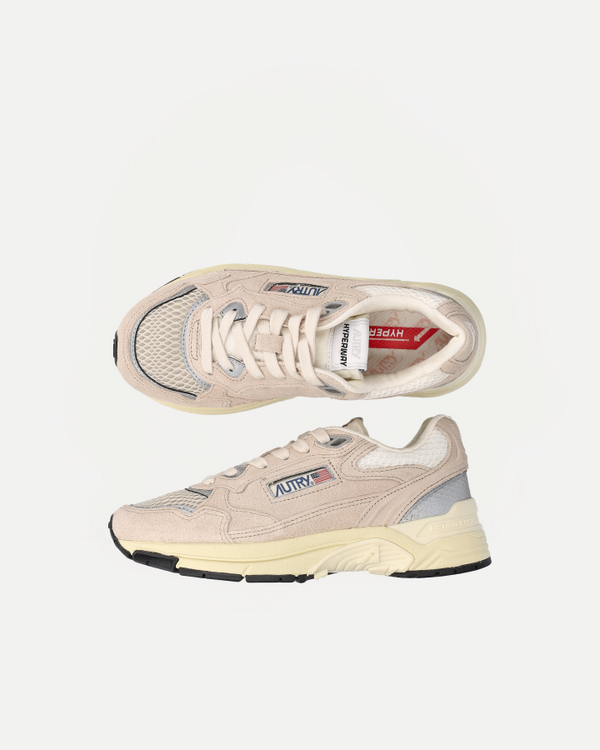 HYPERWAY LOW UM03 | Suede/Mesh Sand/Silver