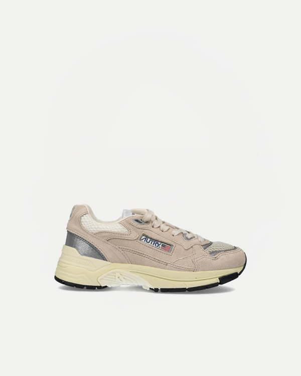 HYPERWAY LOW UM03 | Suede/Mesh Sand/Silver