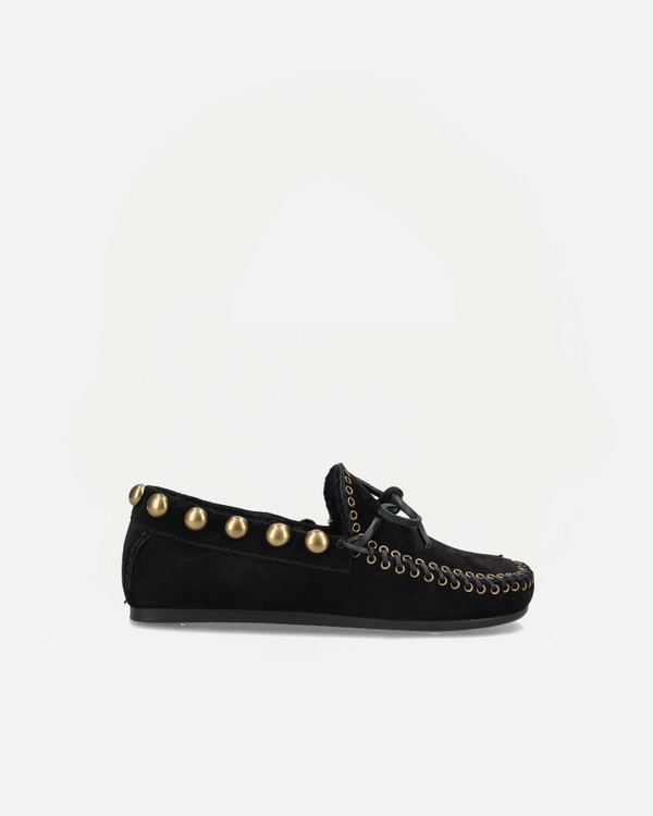 FITZA LOAFER | Black/ Gold