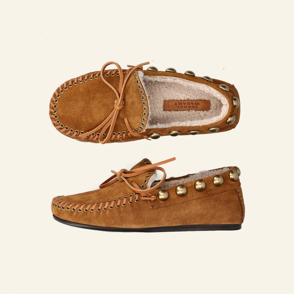 FITZA LOAFER | Cognac/ Gold