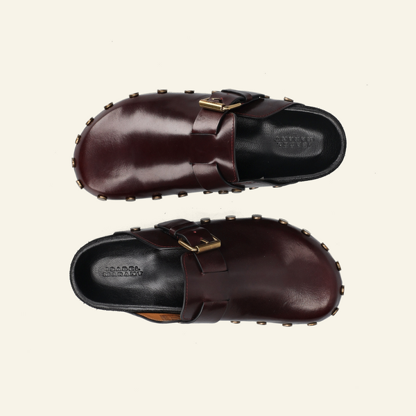 MIRVIN MULES | Dark Cherry