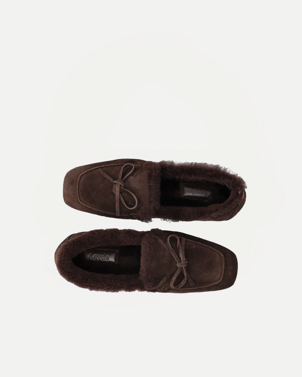 JASPER | Cow Suede Leather Moka