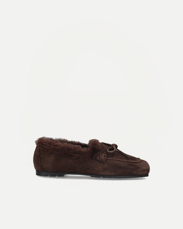 JASPER | Cow Suede Leather Moka