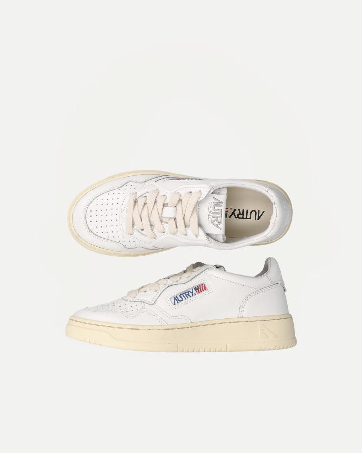LOW SNEAKER 80s LL15 | All White