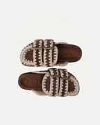 LOW BIO SABOT TWO-BUCKLES | Deep Brown