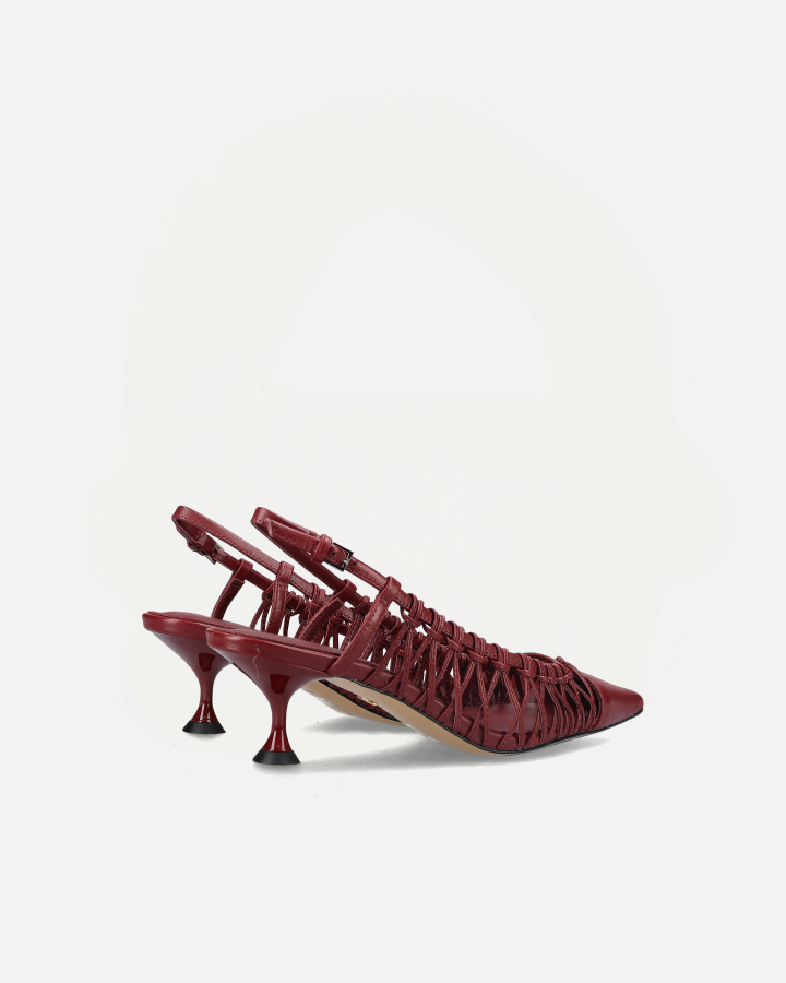 LULU PUMP | Burgundi