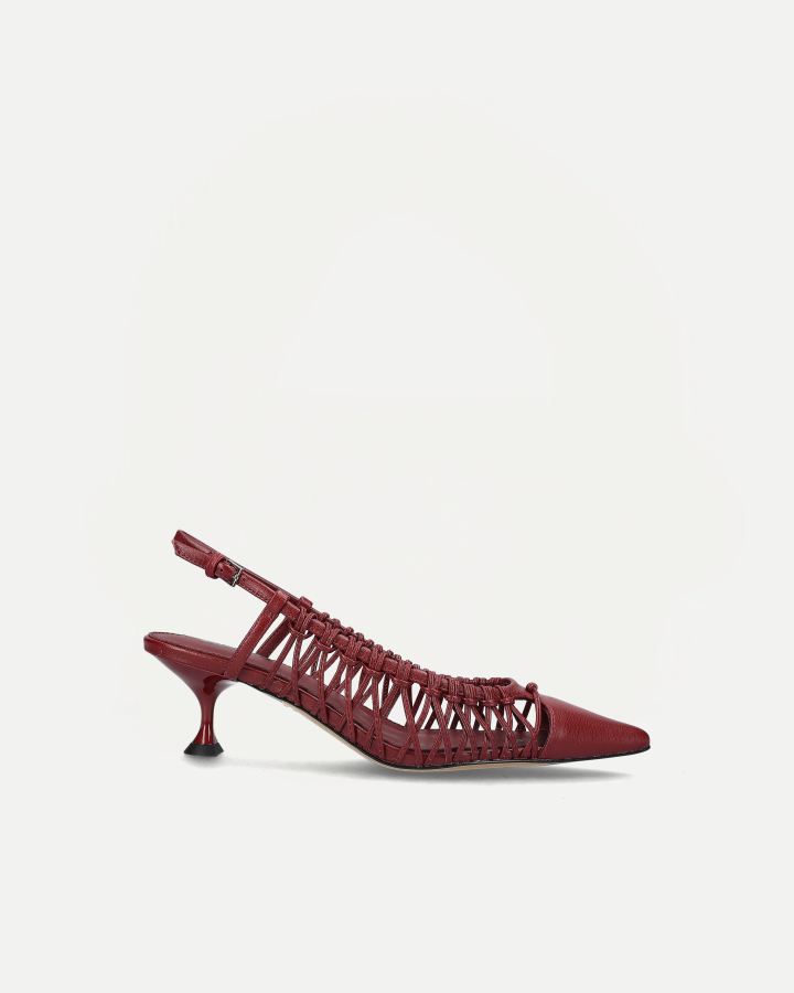 LULU PUMP | Burgundi