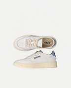 LOW SNEAKER 80's |  White/ Blue