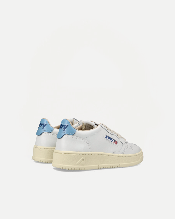 LOW SNEAKER 80's |  White/ Blue