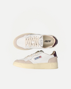 LOW SNEAKER 80's  LS18 | Suede White/ Fig