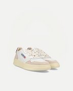 LOW SNEAKER 80's  LS18 | Suede White/ Fig