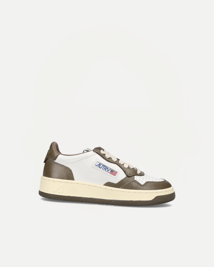 Low Sneaker 80´s WB68 | Bicolor White/ Chocolate