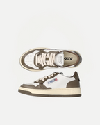 Low Sneaker 80´s WB68 | Bicolor White/ Chocolate