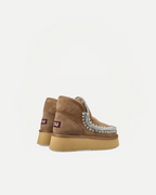 MINI ESKIMO PLATFORM BOOT | Dark Stone