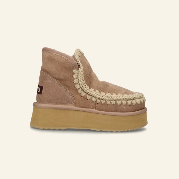 MINI ESKIMO PLATFORM BOOT | Camel