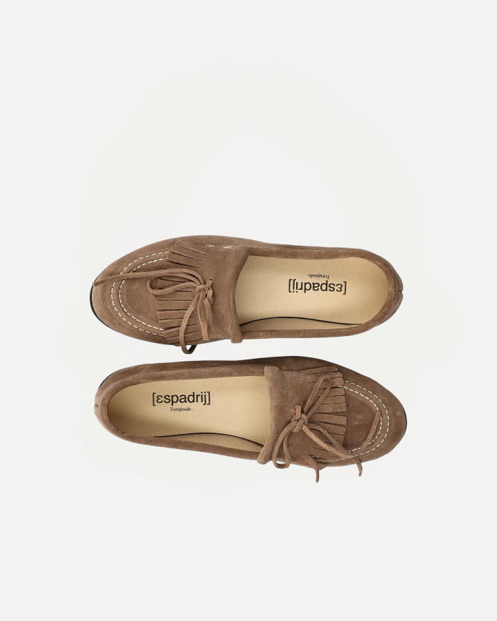 Moccasins Velour | Tabacco