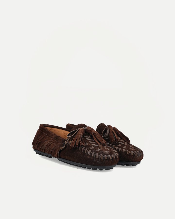 MOMO MOCCASIN | MUSTANG/ COFFEE