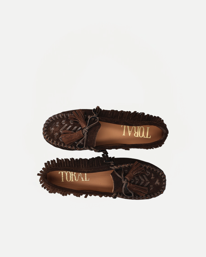 MOMO MOCCASIN | MUSTANG/ COFFEE