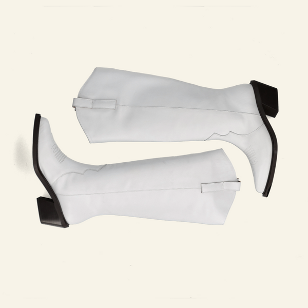 MOUNT BRIGHT | White Leather