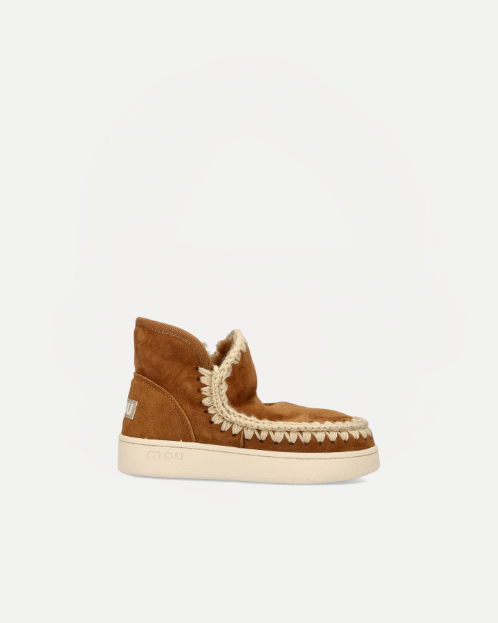 ESKIMO SNEAKER SUEDE | Cognac