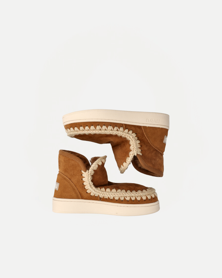 ESKIMO SNEAKER SUEDE | Cognac