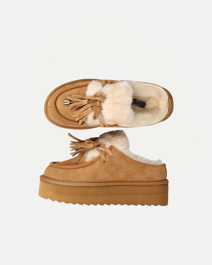 PLATFORM SABOT | Tan
