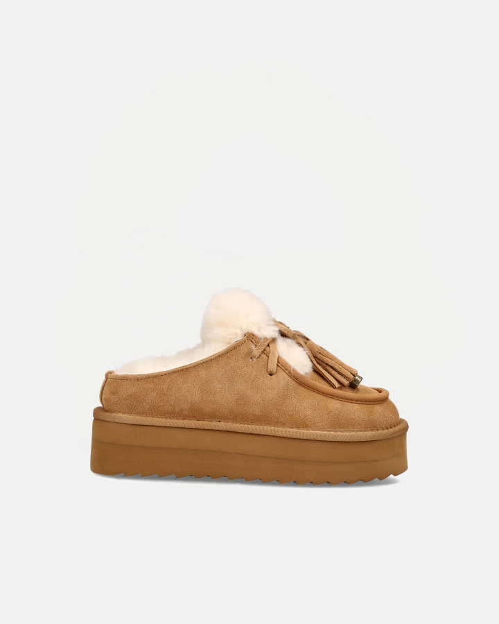PLATFORM SABOT | Tan