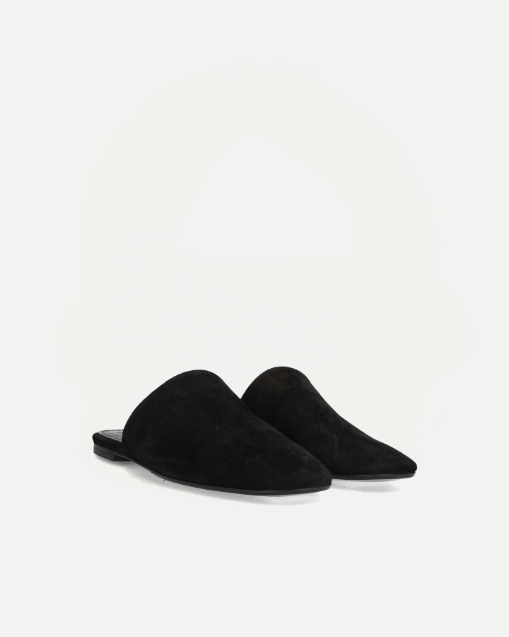 REGA | Suede Leather Black