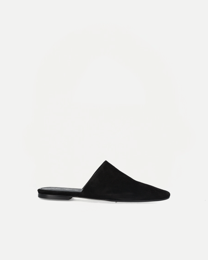 REGA | Suede Leather Black