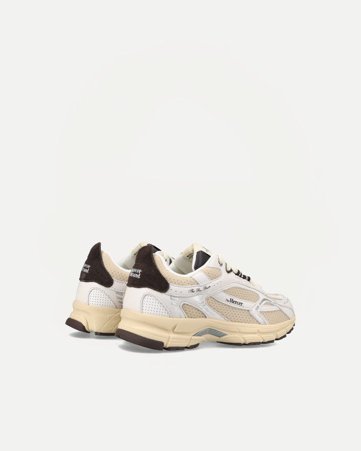 The Re-Run Vintage | White/ Brown