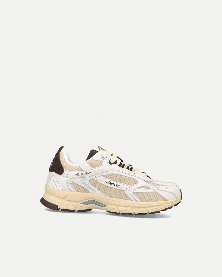 The Re-Run Vintage | White/ Brown