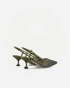 RUBY PUMP | Verde Kaki