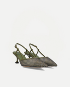 RUBY PUMP | Verde Kaki