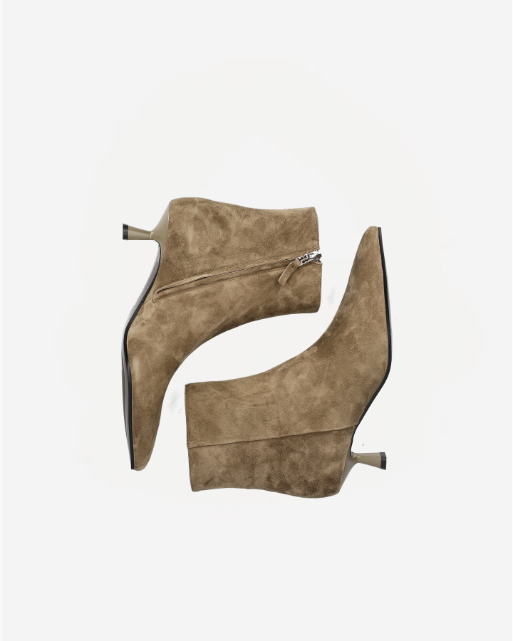 SAKURA BOOTIES | Olive Green