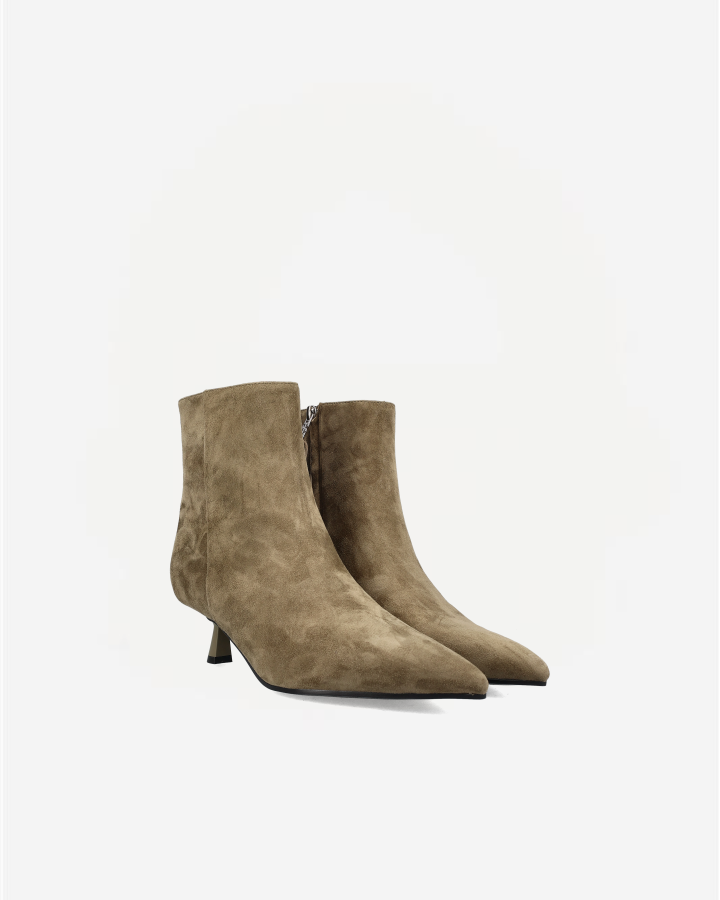 SAKURA BOOTIES | Olive Green