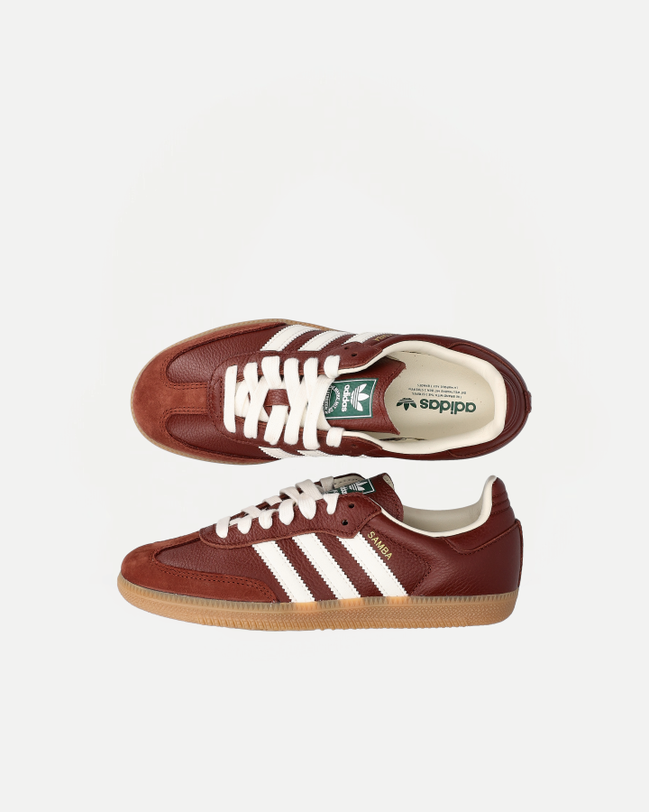 SAMBA OG W JR0892 | Fox Brown / Off White